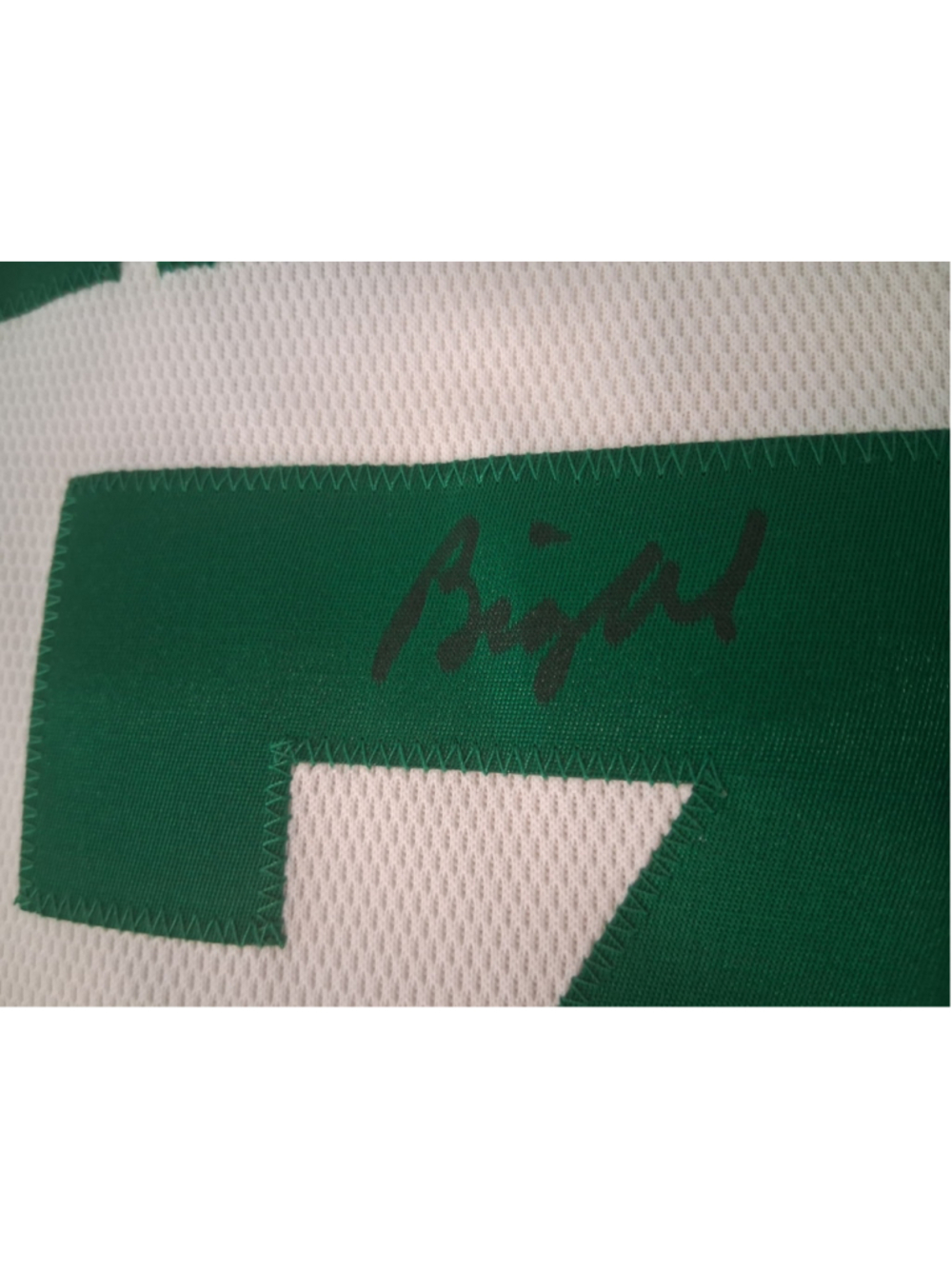 VTG Boston Celtics Al Jefferson Sz 48 XL NBA Jersey Reebok Signed Autograph NEW - Picture 2 of 10